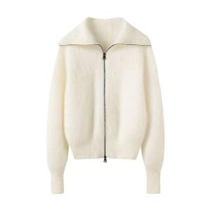 セーラー服 ふわもこジップアップハイネックセーターの詳細画像3