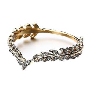 レトロリーフリングヴィンテージレディースフェザーナックルリングレディースジュエリーバースデーギフト｜chorakusutoa