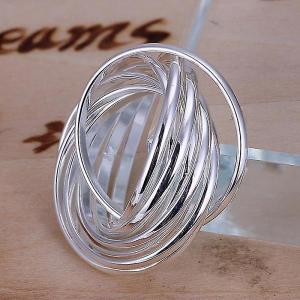 デザイン 9 周人格多環式 925 スターリングシルバーファッションリングジュエリー女性ガール｜chorakusutoa