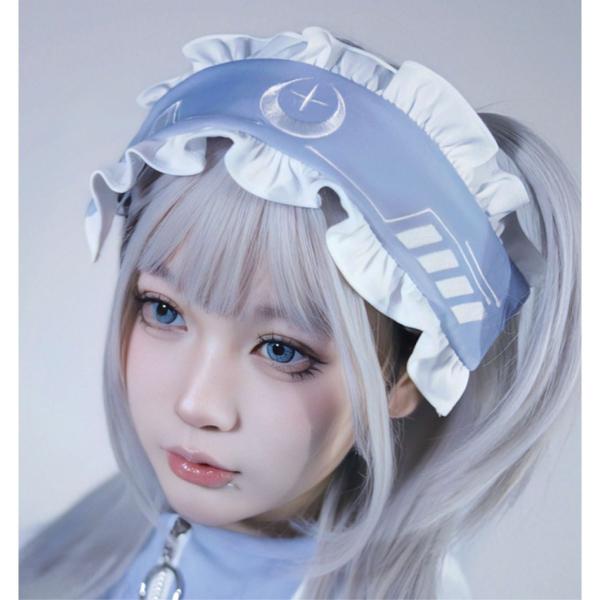 サブカル系ハイネックジャージ：髪飾り