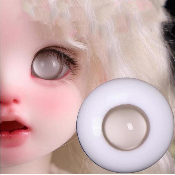 ドールアイ12mm グラスアイ 瞳孔のない灰色 10mm 18mm 14mm 20mm 1/6BJD...