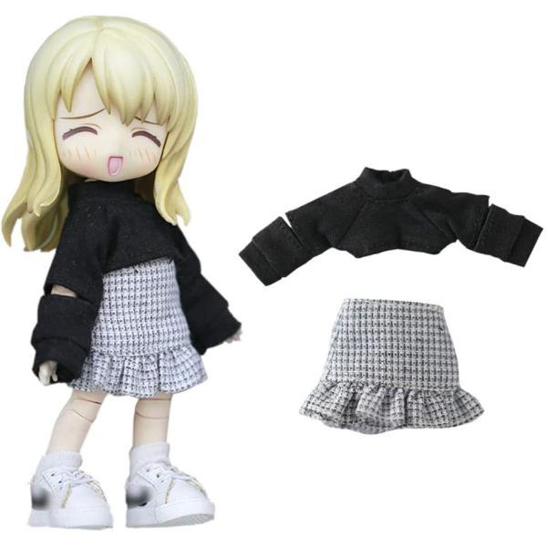 オビツ11服セット 上着+スカート ＯＢ11サイズ服 オビツドール11ｃm衣装 ２点セット 誕生日プ...