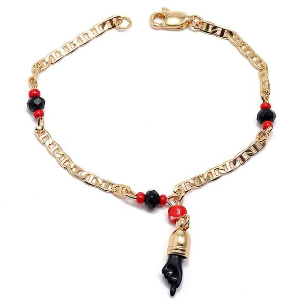 ベビーブレスレットアンクレット手作りベビー用品象眼細工の宝石フィンガーペンダント