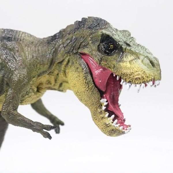 ティラノサウルス Tレックス Ｔ-REX 大きい 肉食 恐竜 リアル フィギュア PVC プラモデル...