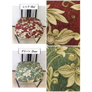 シートクッション ひも付き 車 シェニールゴブ...の詳細画像2