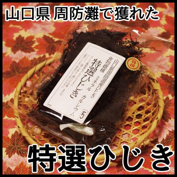 特選ひじき　山口県周防灘産　国産　お土産