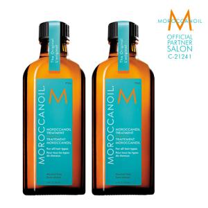 モロッカンオイル ヘアオイル トリートメント 100mL 2本セット 正規品 ポンプ付き MOROCCANOIL アウトバス 洗い流さないトリートメント スタイリング