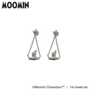 ムーミン ピアス レディース MOOMIN リトルミイの小枝のフリンジ シルバー ファッション ジュエリー アクセサリー ピアス MLPSK0001｜chouchou-de-stt