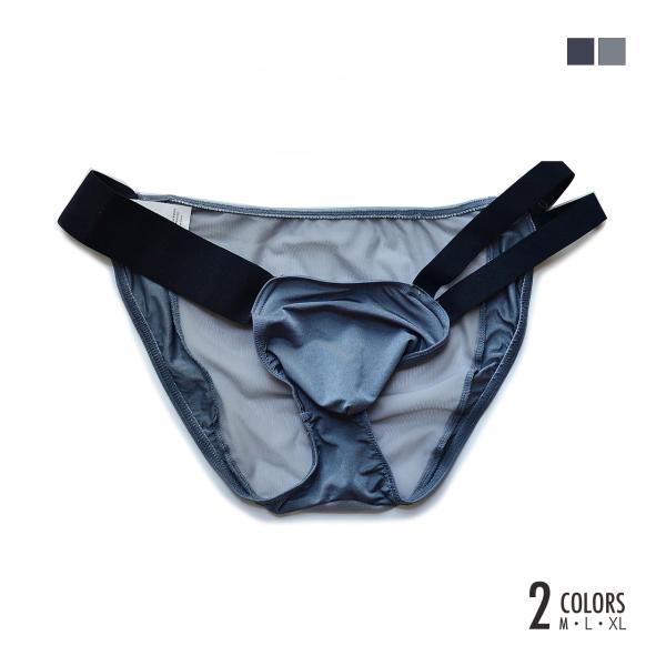 DM メンズ ブリーフ ユニーク パンツ ローライズ スポブリ スポーツブリーフ ハイレグ シアーバ...