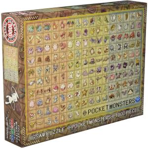 ジグソーパズル 1000ピース ポケットモンスター ポケモン図鑑no 001 151 51x73 5cm 1000t 31 エンスカイ 梱80cm ジグソーパズル友蔵 通販 Yahoo ショッピング