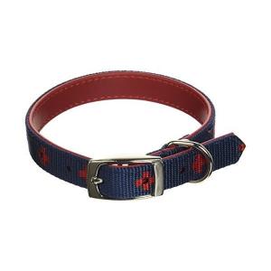 ターキー DSクロスプラス平首輪 Ｍ（中型犬用）青