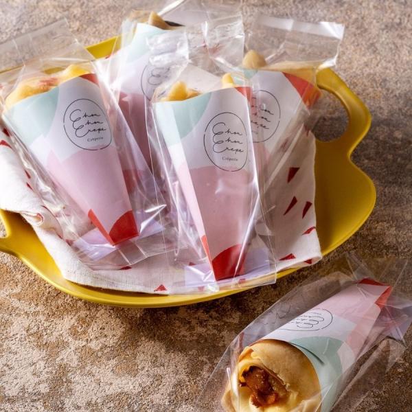 敬老の日 学園祭 スイーツ アイス プチスイーツ お菓子クレープ ばら売り 5個セット