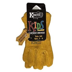Kinco Gloves Childs Split Cowhide Leather Driver 50Cの商品画像