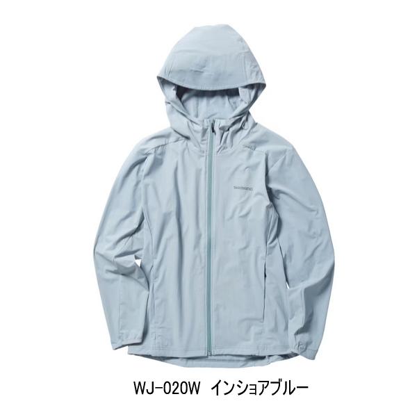 ≪&apos;24年3月新商品！≫ シマノ テックフーディー WJ-020W インショアブルー Lサイズ