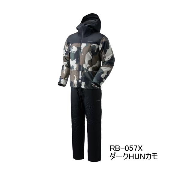 （26年9月新商品） シマノ ベーシックインサレーション レインスーツ 01 RB-057X ダーク...