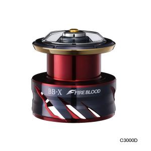 ≪22年9月新商品！≫ シマノ 夢屋 BB-X ファイアブラッド ハイレスポンスドラグスプール C3000D 【小型商品】の商品画像