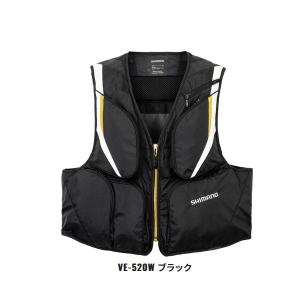 シマノ（SHIMANO） 2WAYショートベスト VE-520W ホワイト XL / 鮎