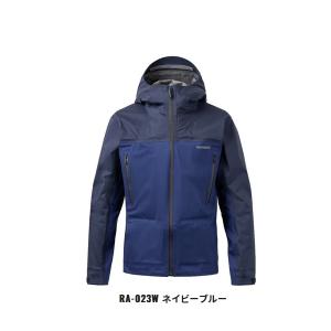 ≪'23年4月新商品！≫ シマノ アングラーズシェル ジャケット 01 RA-023W ネイビーブルー 2XLサイズ｜chouka