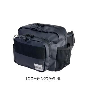 ≪'24年2月新商品！≫ アブガルシア アングラーヒップバッグ ミニ コーティングブラック 4L 【返品不可】｜chouka