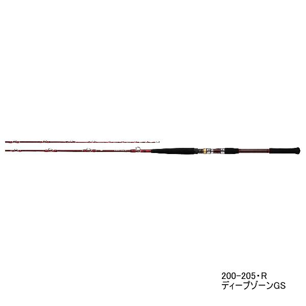 （21年4月新商品） ダイワ ディープゾーン GS 200-205・R （仕舞寸法 163cm） （...