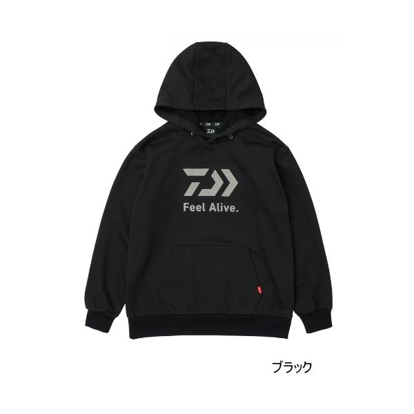 （24年9月新商品） ダイワ ダンロテック(R) スウェットフーディ DE-8124 ブラック 2X...