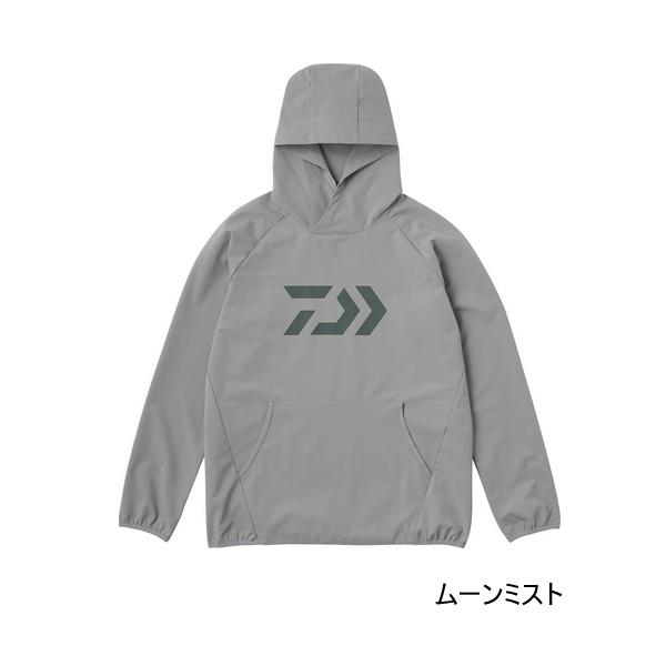 （25年4月新商品） ダイワ ライトストレッチパーカー DE-6725 ムーンミスト XLサイズ
