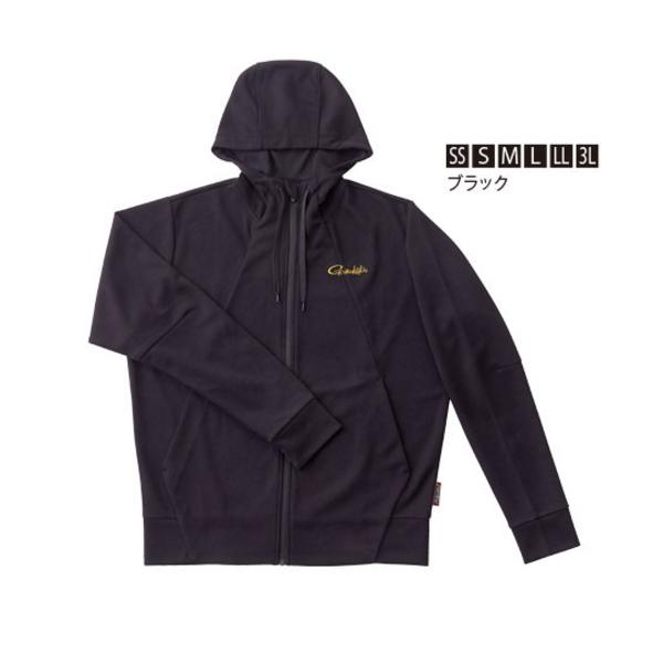 （20年9月新商品） がまかつ スウェットパーカー GM-3630 ブラック SSサイズ