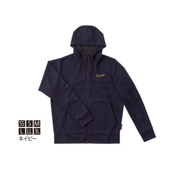（20年9月新商品） がまかつ スウェットパーカー GM-3630 ネイビー Sサイズ