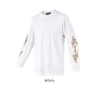 ≪23年8月新商品！≫ がまかつ ロングスリーブTシャツ GM-3720 ホワイト Lサイズの商品画像