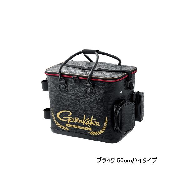 （24年5月新商品） がまかつ トーナメントバッカン GM-2606 ブラック 50cm ハイタイプ