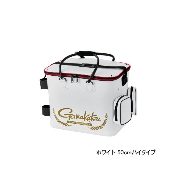 （24年5月新商品） がまかつ トーナメントバッカン GM-2606 ホワイト 50cm ハイタイプ