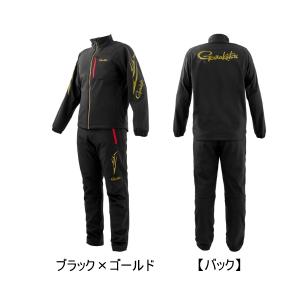 26年11月新商品） がまかつ ソフトシェルスーツ GM-3828 ブラック