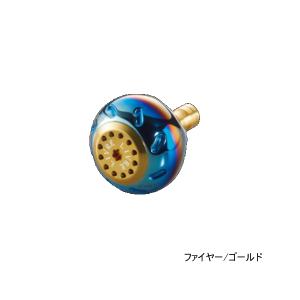 リブレ PT52 1個 ファイヤー ブラウンIP/チタン Livre カスタムノブ