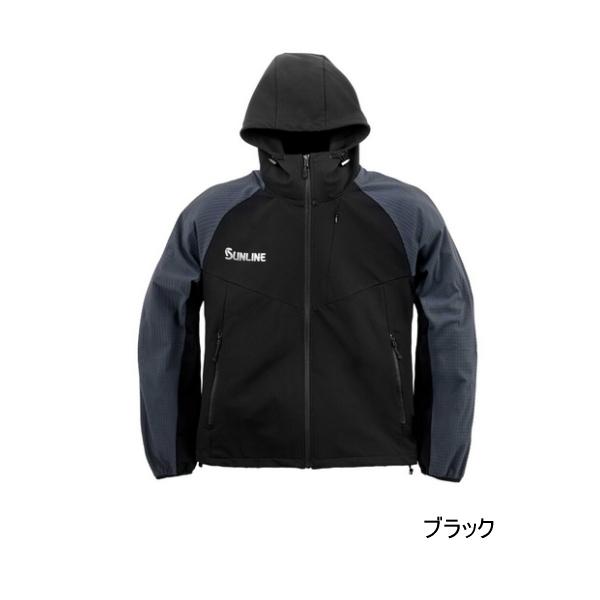 （25年11月新商品） サンライン ライトシェルパーカー SUW-15510 ブラック XLサイズ ...