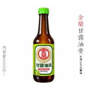 金蘭甘露油膏 台湾とろみ醤油 500mlの商品画像