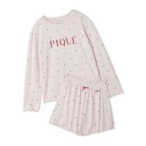 gelato pique（ジェラートピケ） ハートジャガードプルオーバー