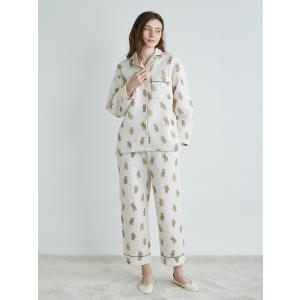 今日の超目玉 パジャマ 上下セット レッド サテン 正規品 新品 ジェラートピケ ギフト柄 パジャマ Aixvision Fr