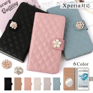 スマホケース 手帳型 android xperia 全機種対応 おしゃれ ブランド ミラー付き xperia 1 vi vii ケース xperia 5 iv ace iii エクスペリア5 ace3 so03k カバー