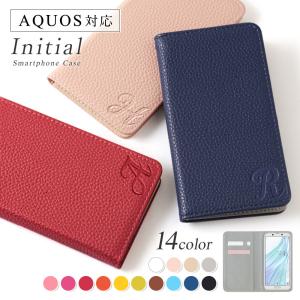 AQUOS sense9 ケース 手帳型 wish5 wish4 ケース r9 sense8 sense7 basic plus lite simフリー アクオスwish5 アクオスセンス9 カバー おしゃれ イニシャル