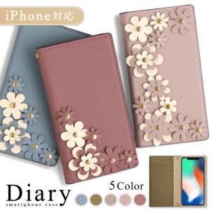 iPhoneXR ケース iPhoneX iPhoneXS max ケース 手帳型 ブランド おしゃれ iphoneケース アイフォンxr スマホケース スマホカバー 花 キラキラ ベルトなし
