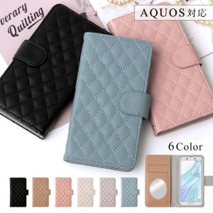 スマホケース 手帳型 android aquos sense9 全機種対応 おしゃれ ブランド ミラー付き aquos wish5 wish4 simフリー sense8 アクオスwish5 カバー