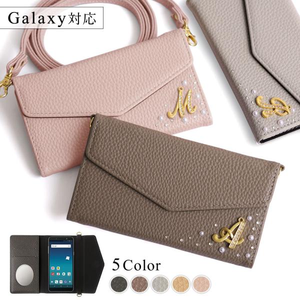 Galaxy 5G mobile Wi-Fi SCR01 ケース 手帳型 ショルダー おしゃれ ミラ...