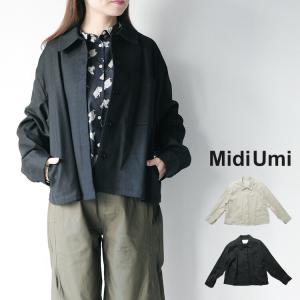 MidiUmi（ミディウミ） ワイドデニムジャケット : タカシマヤ