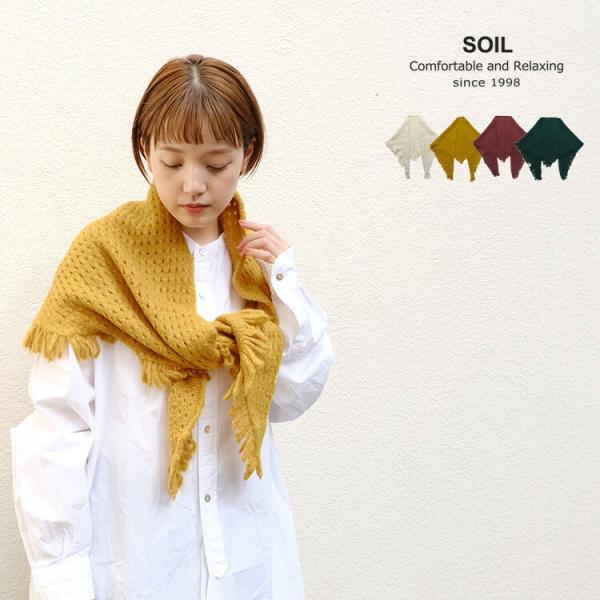 SOIL ソイル TRIANGLE SCARF BNSL1961Cトライアングル スカーフ 【202...