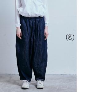 ソワ リネン デニム パンツ soi-e 821168 レディース カジュアル