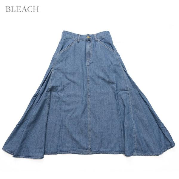 vent blanc / ヴァンブラン【2024SS 春夏】6oz denim パネルデザインスカー...