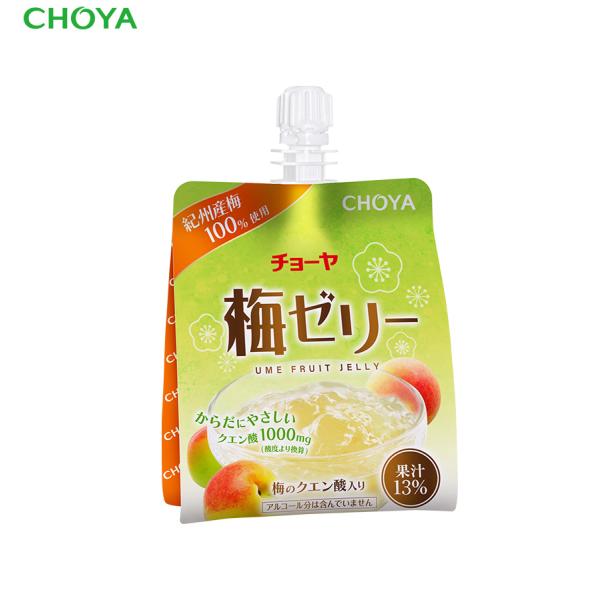 チョーヤ梅酒　 梅ゼリー  180g ×30個入り 13%紀州産梅果汁入りゼリー食品