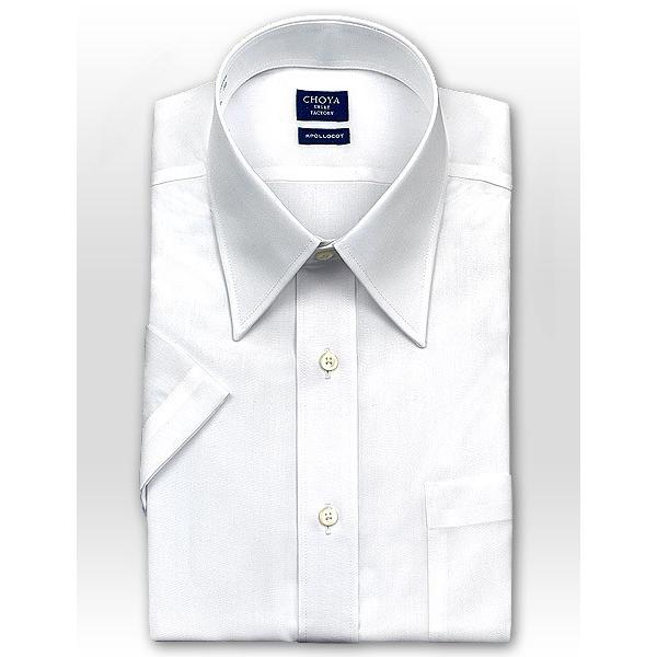 ワイシャツ Yシャツ メンズ 半袖 | CHOYA SHIRT FACTORY | 綿100％ 白 ...