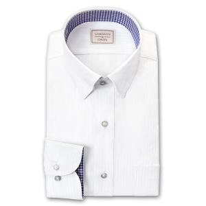 LORDSON by CHOYA メンズ長袖 形態安定ワイシャツ COD122-200 ホワイト