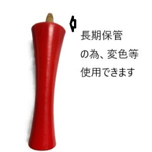 朱ろうそく ロウソク 50号 イカリ 1本 3...の詳細画像1